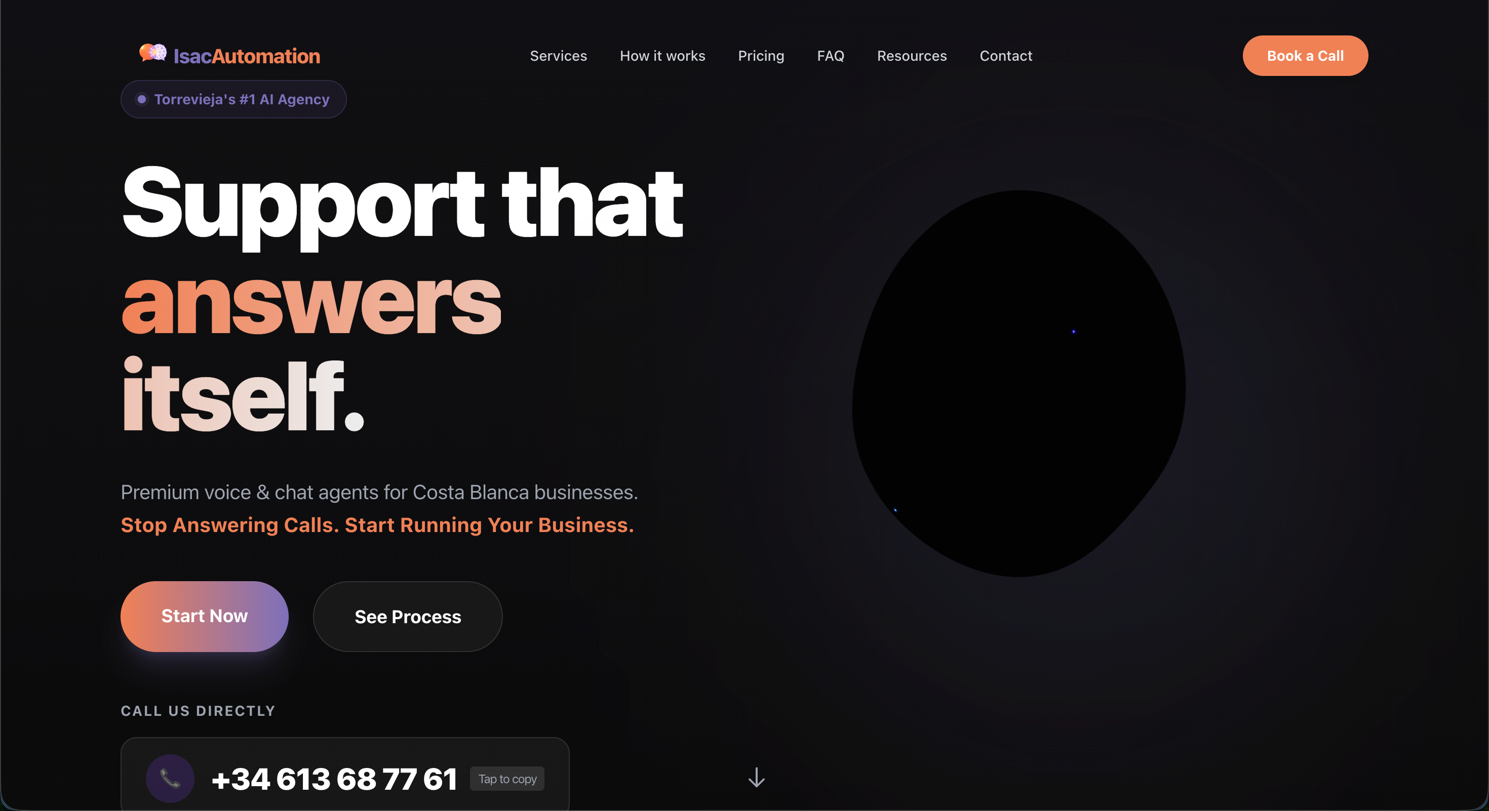 IsacAutomation — AI Voice Agent Assistants